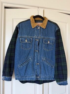 The Limited Jean Jacket Denim x Corduroy